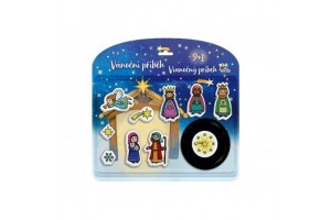 Nyomdaszett 'Karácsonyi mesék' – kézműves minták