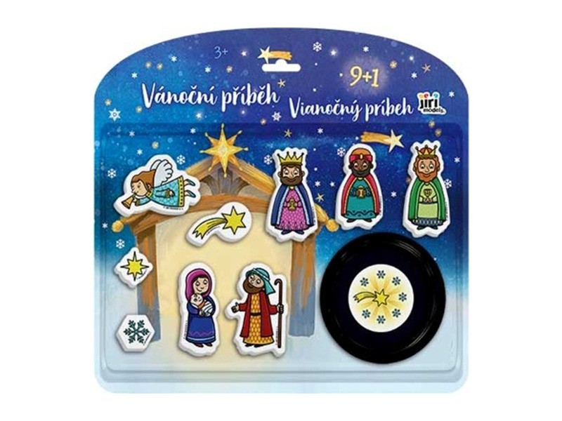 Nyomdaszett 'Karácsonyi mesék' – kézműves minták