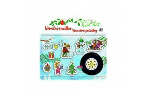 Nyomdaszett Karácsony - karácsonyi pecsétek és festékek