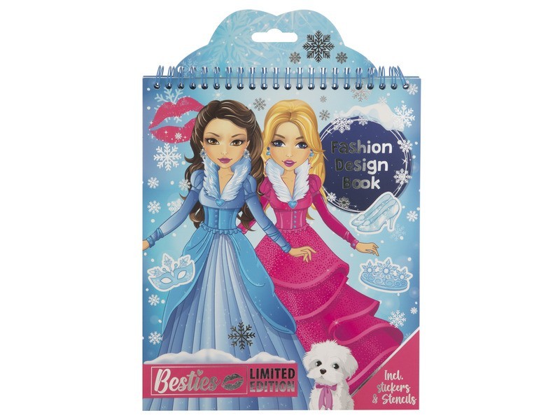 Divattervező füzet 24×20 cm, 20 lap