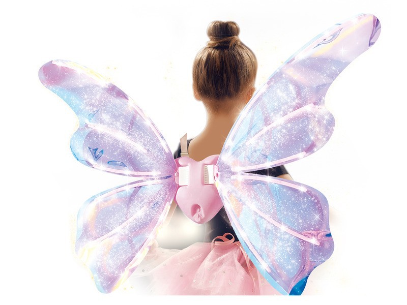 Zenélő, világító angyalszárny (LED dekoráció)