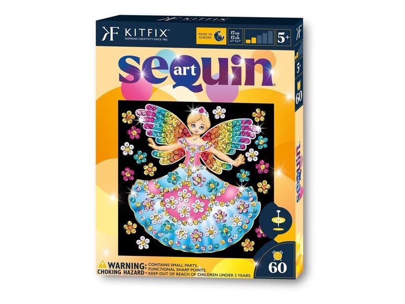 KitFix Sequin Art 60 - Hercegnő készlet