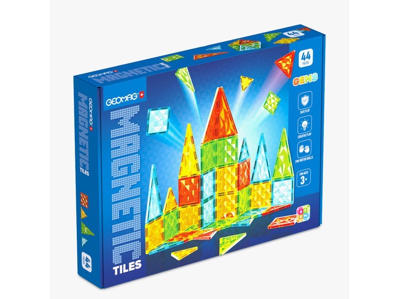 Geomag Gems 44 - mágneses építőkészlet