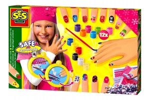 SES Körömstúdió készlet - körömmatricák és flitter