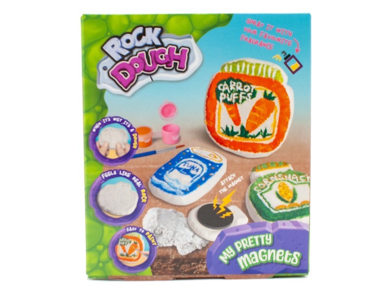 Kő gyurma - hűtőmágnes készítő szett