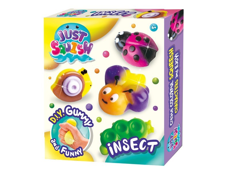 Squish készítő - Bogarak (kreatív készlet)