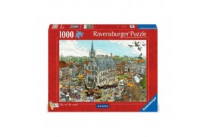 Puzzle 1000 db - Gouda városképe