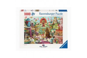 Puzzle 1000 db – Tündéri utcák kirakó