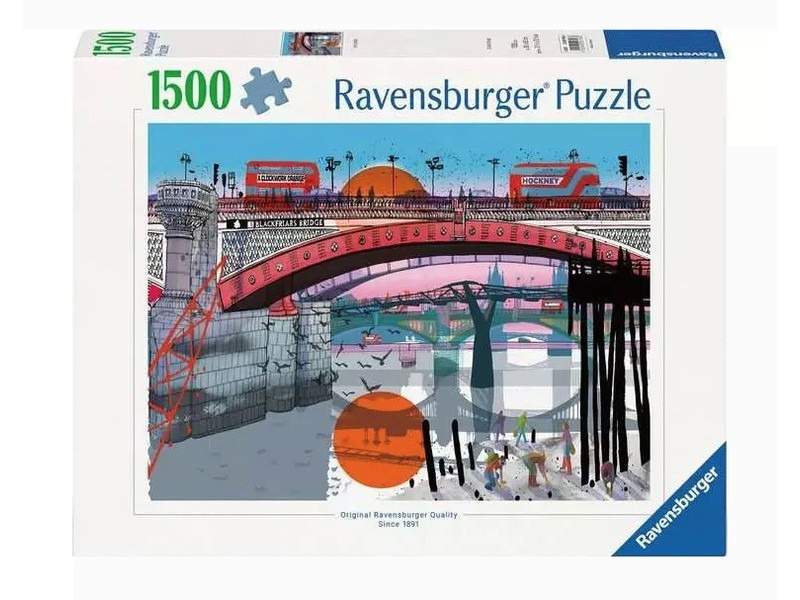 Puzzle 1500 db – Londonban vagyok motívum