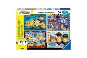 Puzzle 4x100 db - Minyonok 2 borítókép