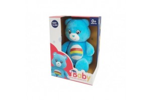 Zenélő világító altató maci - 30 cm, puha plüss