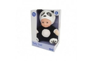 Zenélő világító altató panda 25 cm