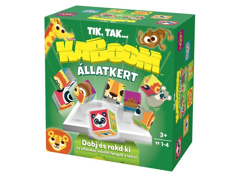 Kaboom Állatkert társasjáték doboz
