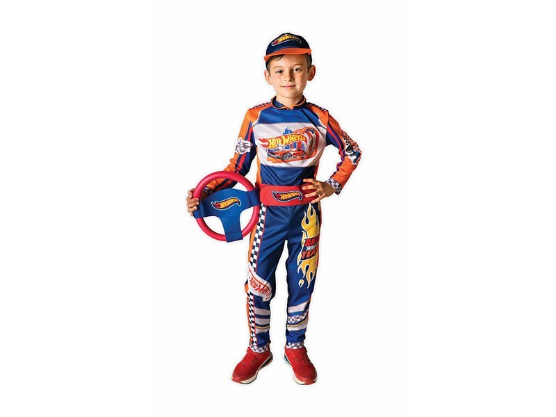 Hot Wheels autóversenyző jelmez 8-10 év