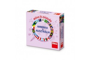 Móka és zászlók – Amerika és Ausztrália társasjáték