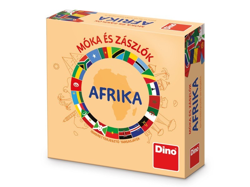 Társasjáték: Móka és zászlók – Afrika borítóképe