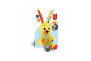 Clementoni Első plüss nyuszi - bébijáték