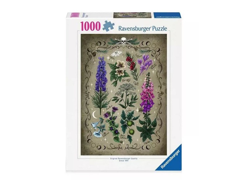 Puzzle 1000 db - Mérgező növények borítókép