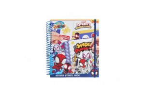 Spidey kifestő- és foglalkoztatókönyv borító