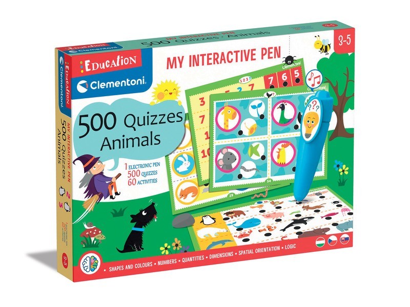 500 Kvíz ovisoknak – Állatok (interaktív toll)