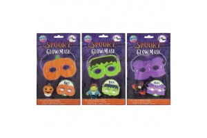 Halloween világító álarc - 3 féle