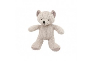 Plüss mackó 22 cm - puha barna mackó