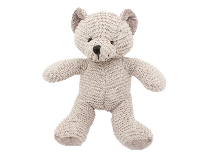 Plüss mackó 22 cm - puha barna mackó