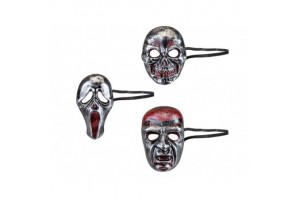 Halloween álarcok - 3 féle jelmezmaszk