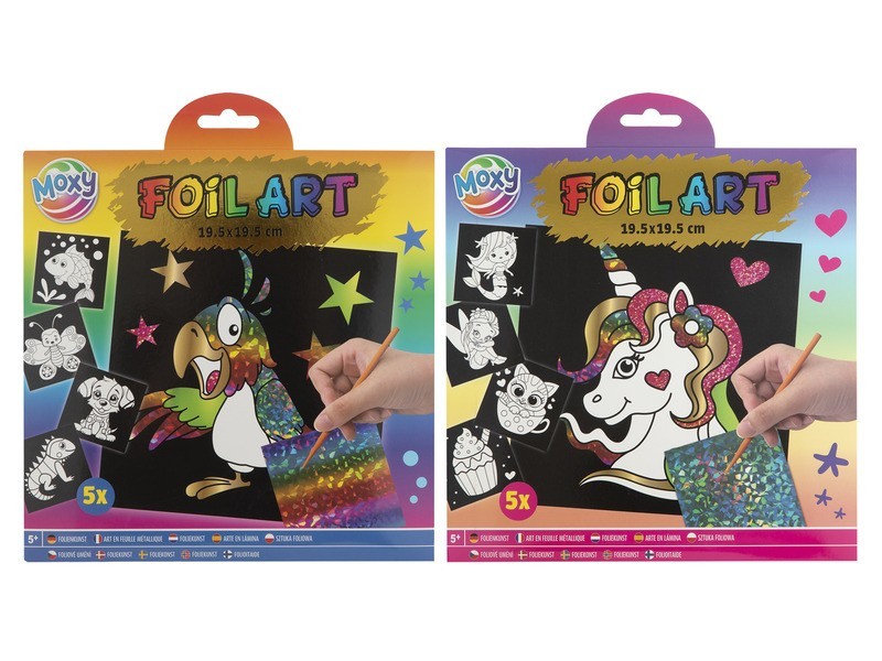 Foil Art képkészítő - 5 db/csomag, kétféle