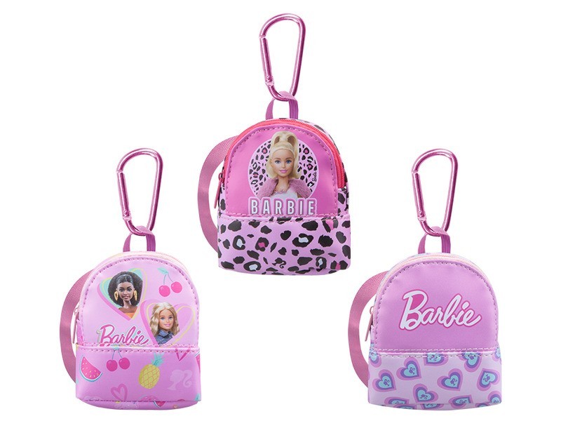 Barbie mini hátizsák kulcstartó, 10 cm
