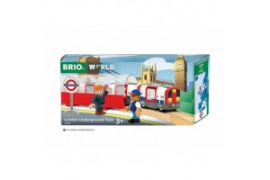 BRIO Londoni metró fa vonat és sínpálya