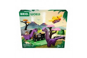 BRIO Dínó felfedező készlet - doboz és figurák