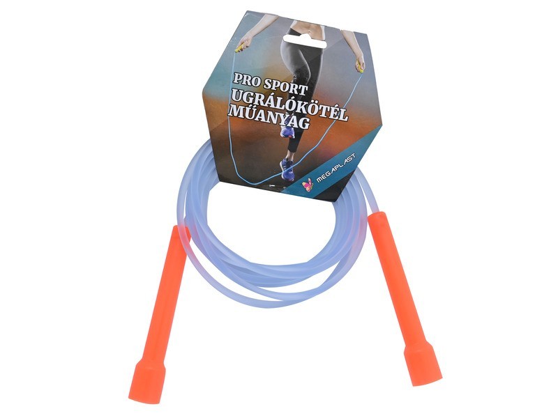 Műanyag ugrálókötél – színes, könnyű
