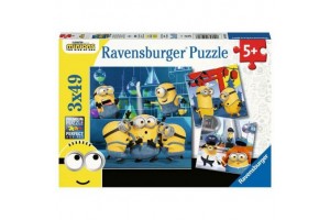 Minyonok 2 puzzle 3x49 db