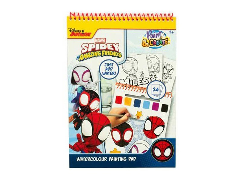 Vízfestős könyv - Spidey borítója