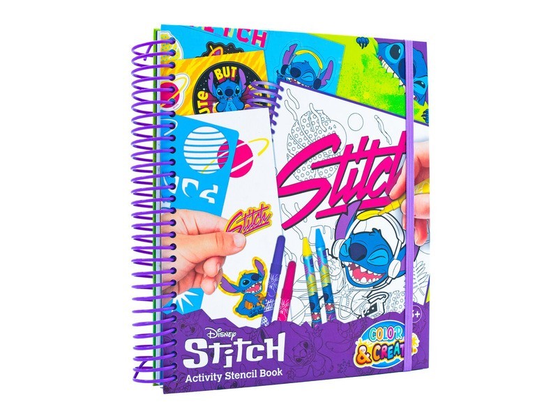Stitch kifestő- és foglalkoztatókönyv borító