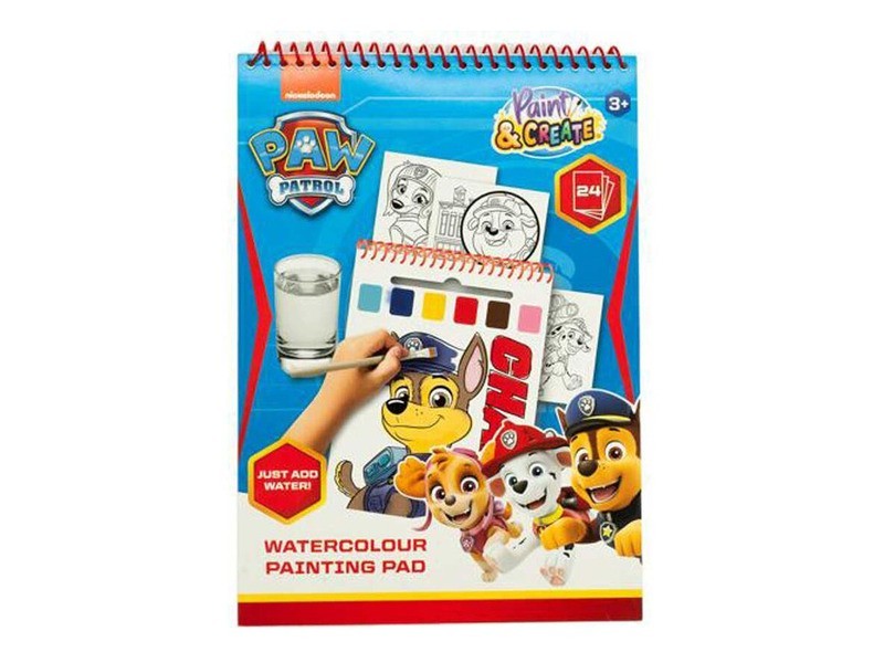 Vízfestős könyv - Mancs őrjárat borító