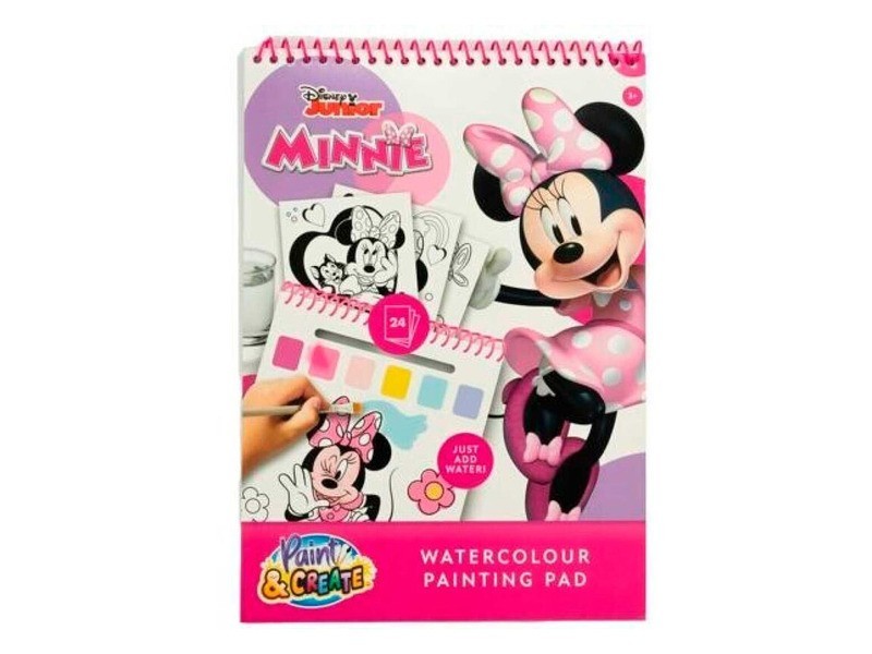 Minnie vízfestős könyv borító