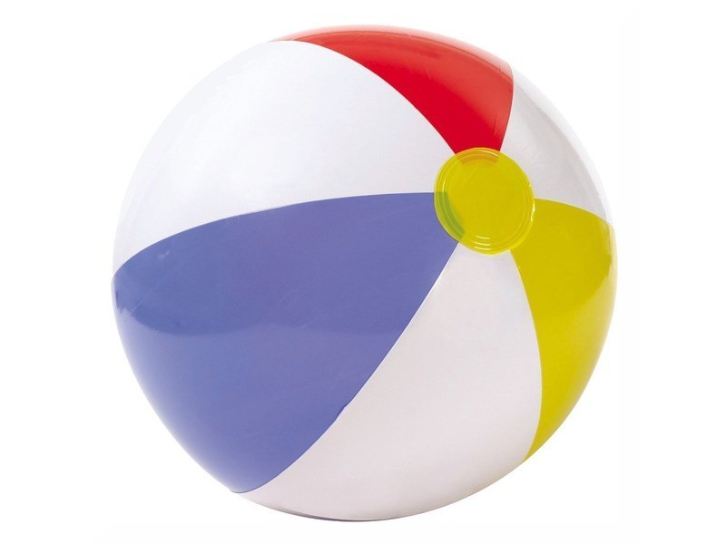 Fényes 51 cm strandlabda - 3+ korosztály