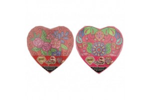 Szív formájú gyémántfestő, 29x29 cm (2 féle)