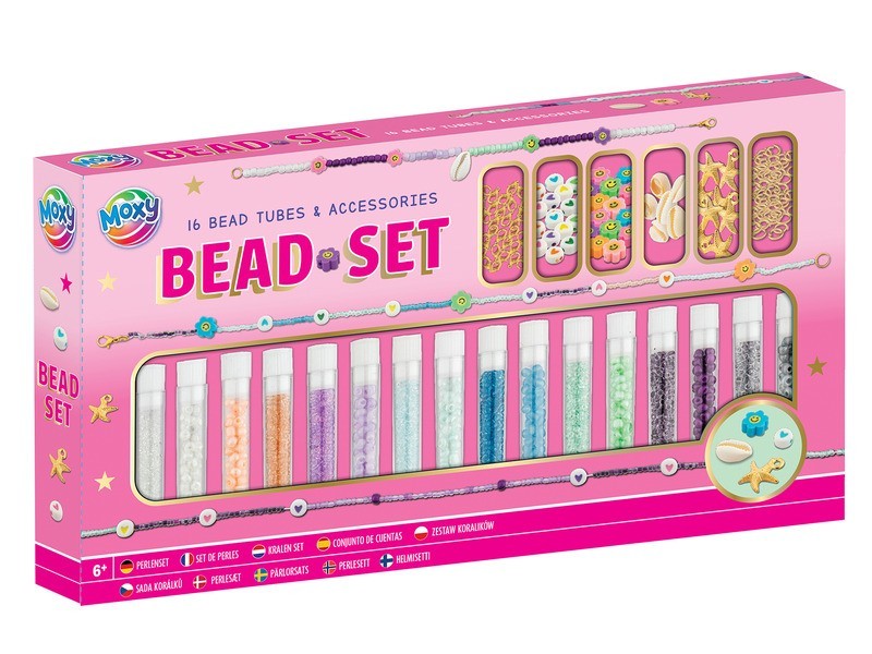 Gyöngy készlet — 16 féle gyöngy és kiegészítők