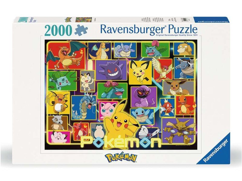 Puzzle 2000 db - Pokemon kép