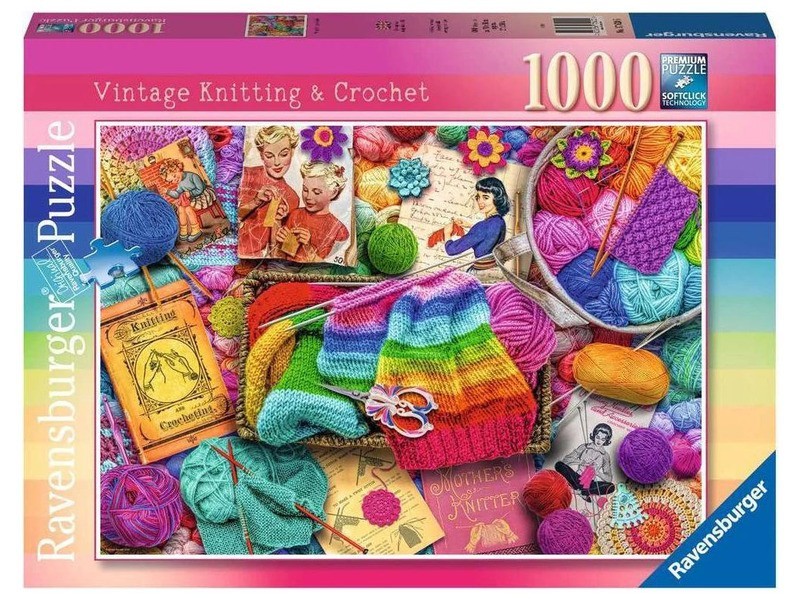 Puzzle 1000 db - Kötögetés borító