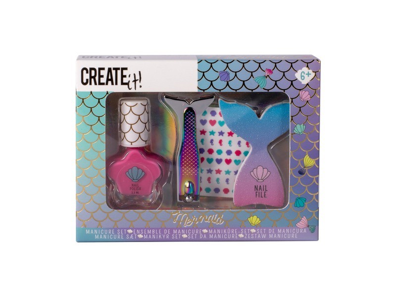 Create it! Sellő manikűr készlet — termékfotó