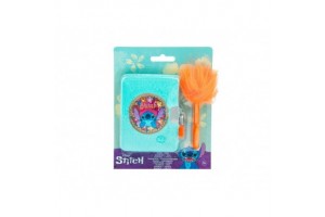 Stitch napló lakattal és tollal