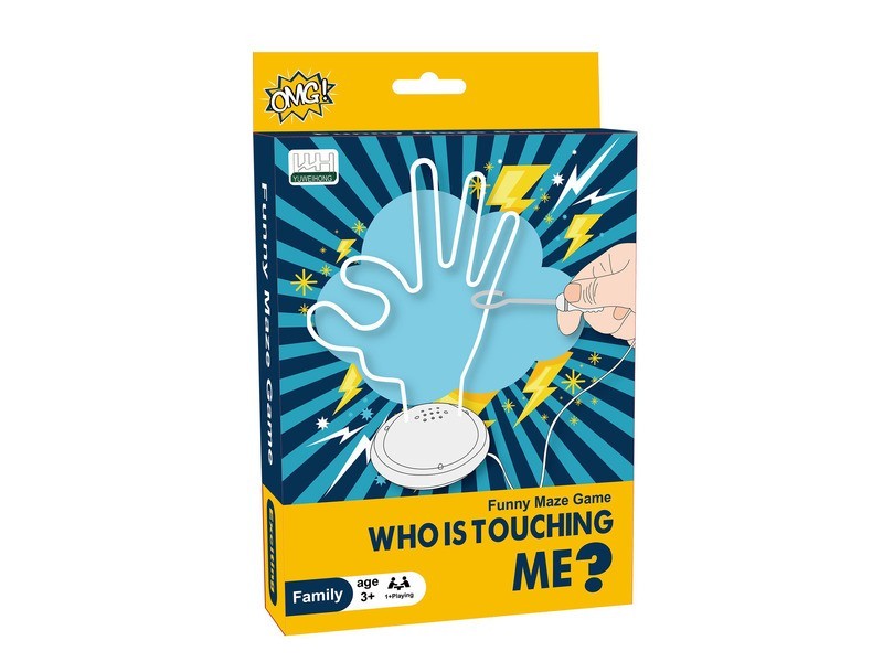 Drótos ügyességi játék — fémdrót és gyűrű