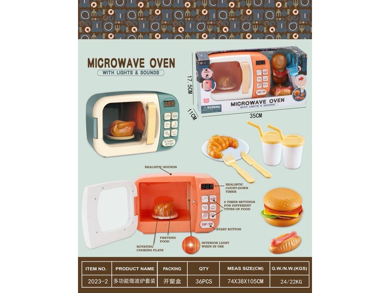 Mikrohullámú étel tálban, készítésre készen