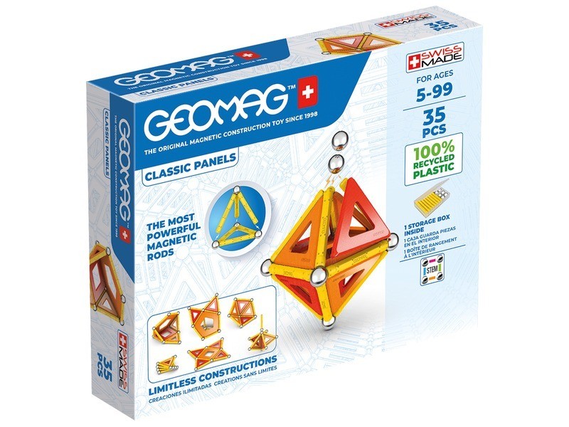 Geomag Classic Panel 35 db mágneses építőkészlet