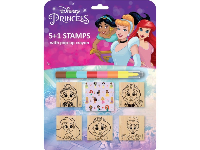 Disney Hercegnők nyomdaszett – pecsétek és tinta