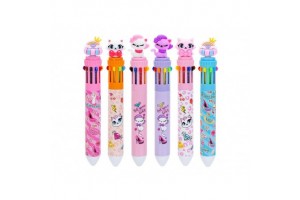 10 színű hercegnős golyóstoll - 6 féle